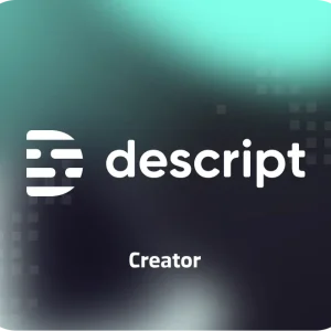هوش مصنوعی Descript ابزاری است که ادیت هر نوع فایل ویدیویی و صوتی را به‌اندازه‌ی ویرایش متن ساده کرده است. ادعای Descript این است که بدون نیاز به یادگیری ابزاری جدید، می‌توانید ویدیو ادیت کنید، پادکست تولید کنید و کلیپ‌های وایرال در فضای مجازی بسازید. امکانات مختلفی که این هوش مصنوعی برای ادیت در اختیار شما می‌گذارد، باعث می‌شود بهتر دیده و شنیده شوید. با خرید اکانت Descript، می‌توانید از ضبط و ویرایش گرفته تا اشتراگ‌گذاری با همکاران و انتشار را با یک ابزار انجام دهید. به‌علاوه، دسکریپت نرم‌افزار ویندوز و مک هم دارد که دسترسی به آن را ساده‌تر هم می‌کند. نرم‌افزارهای ویرایشگر ویدیو پیچیده هستند و برای استفاده از آن‌ها باید آموزش ببینید. به‌علاوه، انجام‌دادن دستی کارهایی مثل قطع ارتباط چشمی سوژه و دوربین یا حذف تکیه‌کلام‌ها و صحنه‌های اضافه، اگر غیرممکن نباشد، بسیار زمانبر است؛ البته اگر ابزاری مثل هوش مصنوعی Descript وجود نداشته باشد! این هوش مصنوعی، ادیت ویدیو و صدا را آن‌قدر ساده کرده است که هر کسی که بتواند یک فایل متنی را ویرایش کند، می‌تواند ویدیو هم ادیت کند. اگر شما هم می‌خواهید ویدیو ادیت کنید؛ ولی زمان یادگیری ابزارهایی مثل پریمیر را ندارید، خرید اکانت Descript را به شما توصیه می‌کنیم.