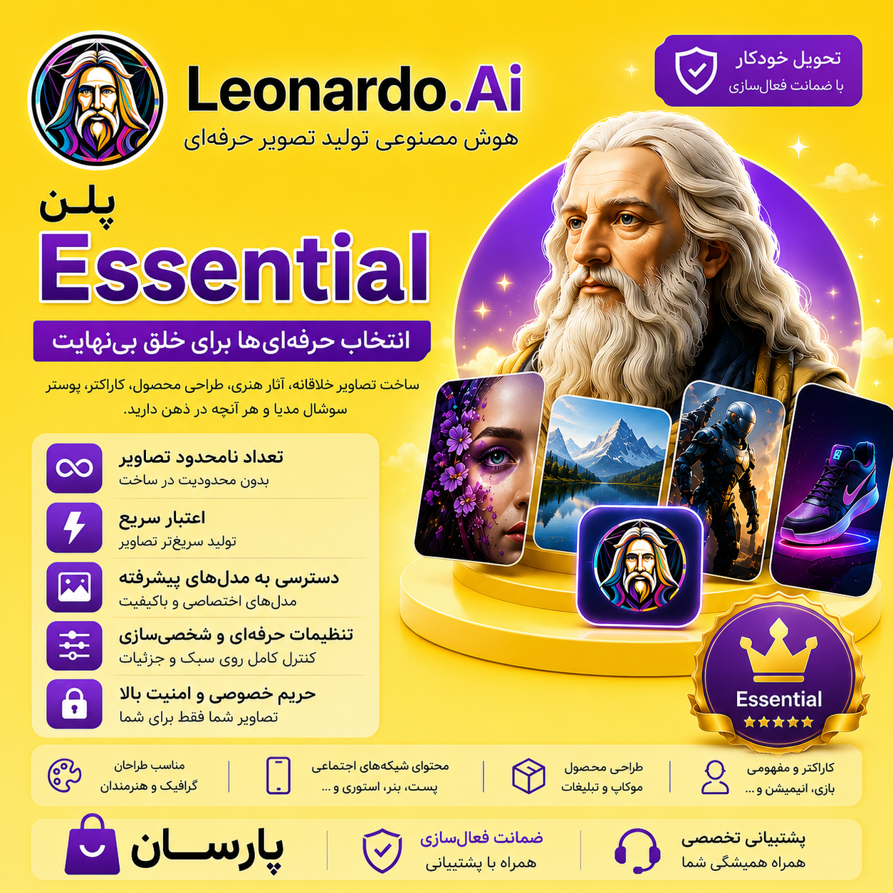 هوش مصنوعی لئوناردو Leonardo